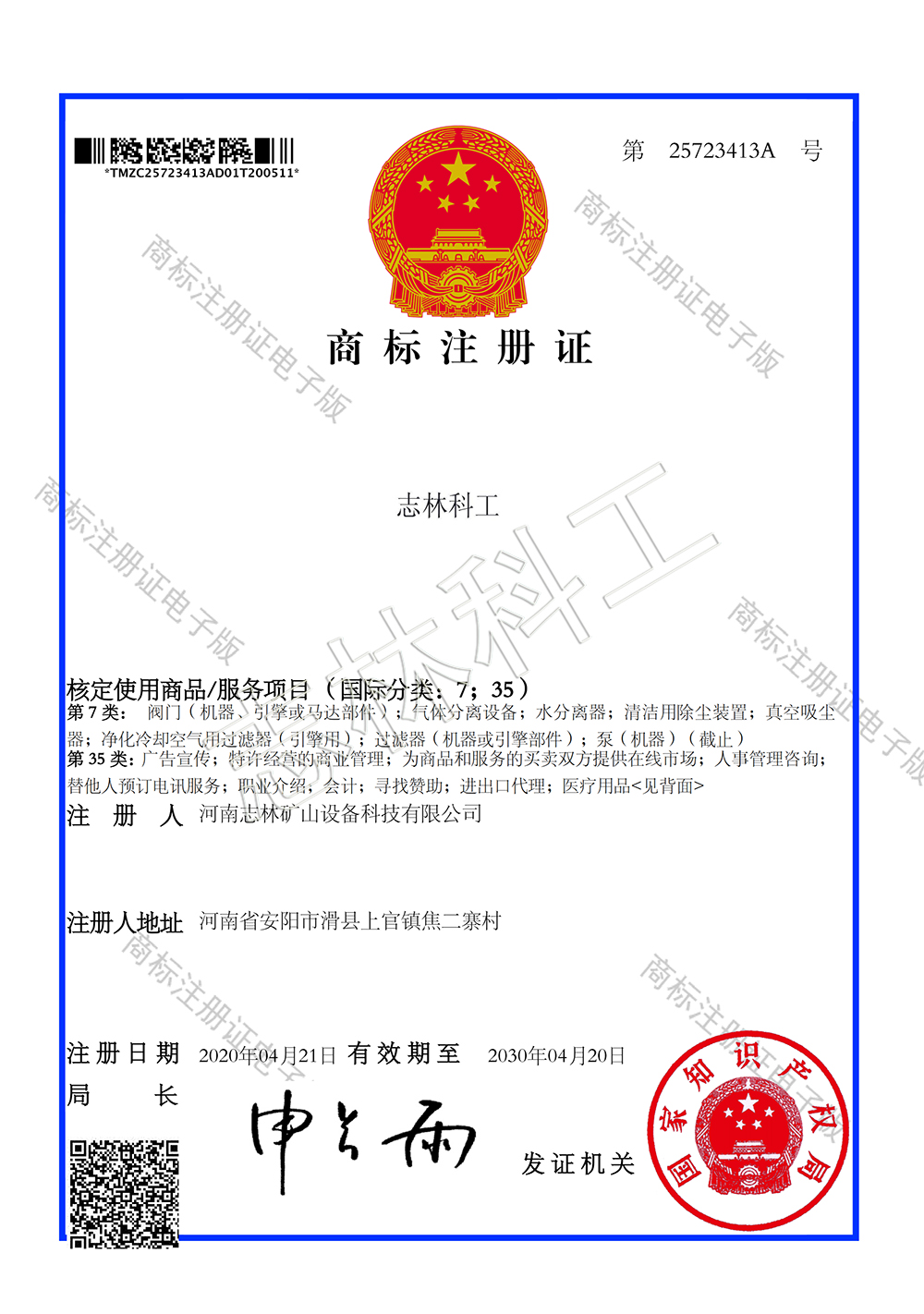 商標(biāo)證書 (2)