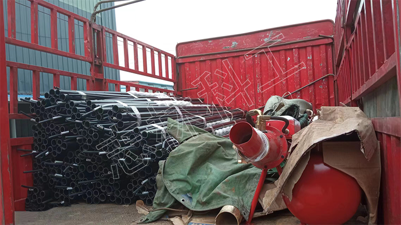 礦用氣動濕式孔口降塵裝置