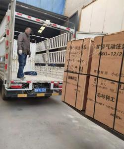 一批ZBQ-12/2.5煤礦用氣動(dòng)注漿泵發(fā)往山西某煤礦！